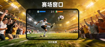 赛场窗口 - 实时直播足球比赛精彩瞬间
